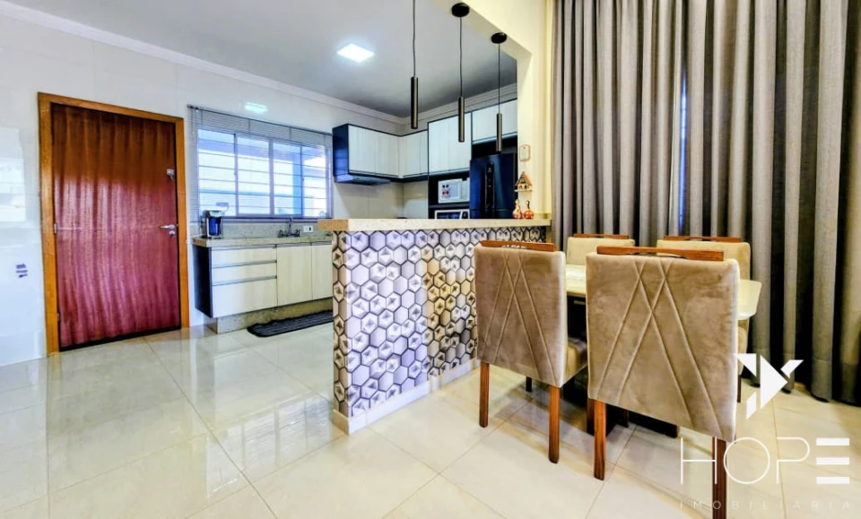 Imagens do imóveis Casa em Condomínio à Venda – 3 Quartos (1 Suíte) – 123m² – Residencial Heimtal Park – Zona Norte de Londrina/PR