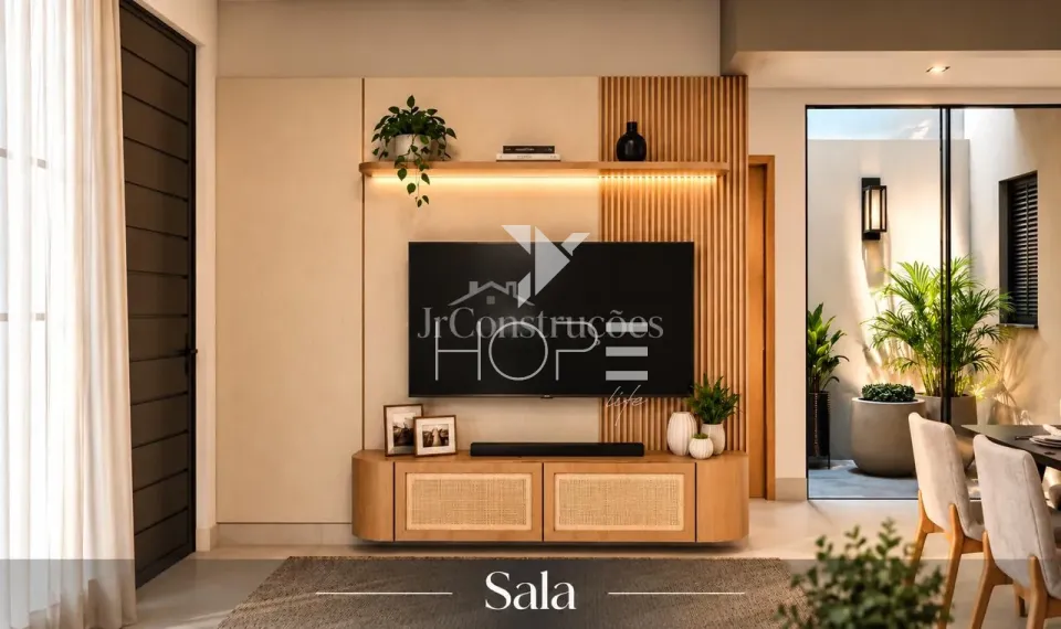Imagens do imóveis Casa Nova em Condomínio à Venda – 82m² – 2 Quartos (1 Suíte) – Morada das Flores Rosas – Cambé/PR