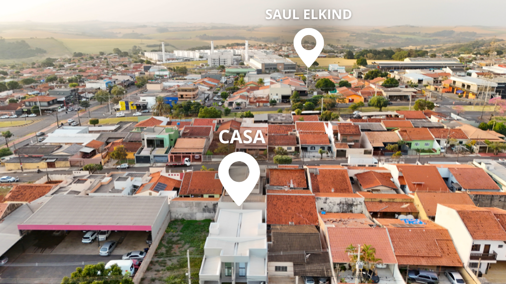 CASA TÉRRE 2 QUARTOS | 80m², Próx. Av. Saul Elkind - Jardim dos Estados - (Londrina)
