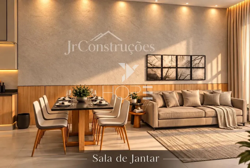 Imagens do imóveis Casa Nova em Condomínio à Venda – 82m² – 2 Quartos (1 Suíte) – Morada das Flores Rosas – Cambé/PR