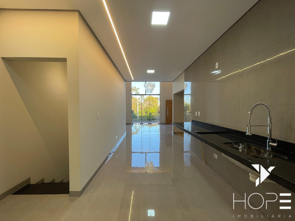 Imagens do imóveis Casa nova no  Condomínio Heimtal Park em Londrina – 3 quartos e área gourmet