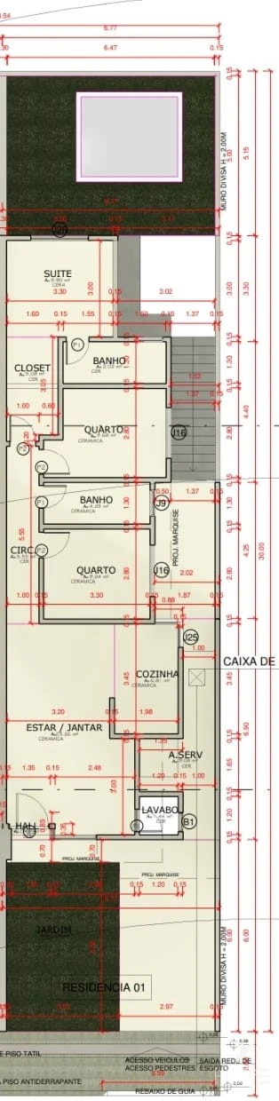 Imagens do imóveis Sobrado à Venda – 3 Quartos (1 Suíte) – 136m² – Dom Pedro I – Londrina