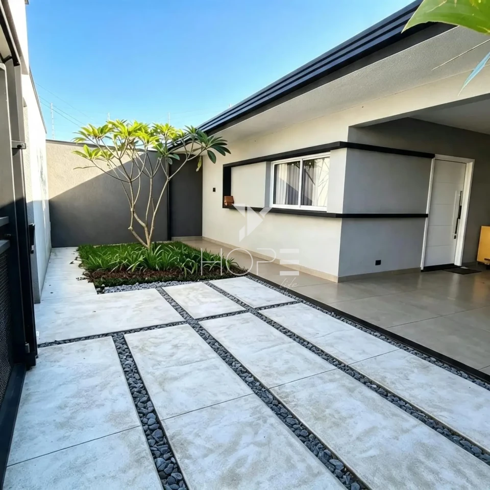 Imagens do imóveis Casa à venda com 201,60 m² - 3 quartos - 1 suíte master - espaço gourmet - terreno de 384 m² - Bairro Amaro - Londrina PR