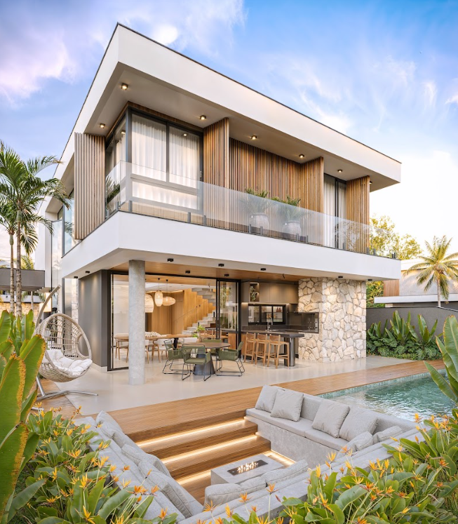 SOBRADO DE ALTO PADRÃO NO PARQUE TÁUA - COND. ARAGUARI