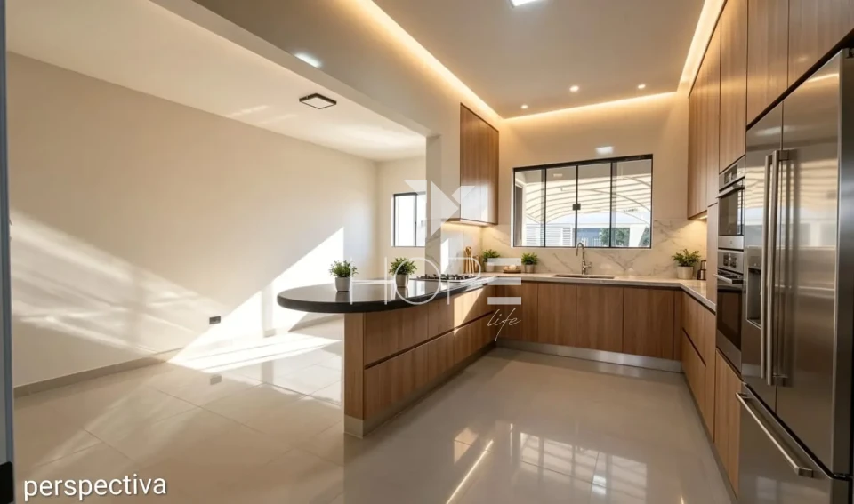 Imagens do imóveis Casa Geminada à venda com 67 m² - Terreno de 125 m² - Jardim Aliança - Zona Norte - Londrina PR