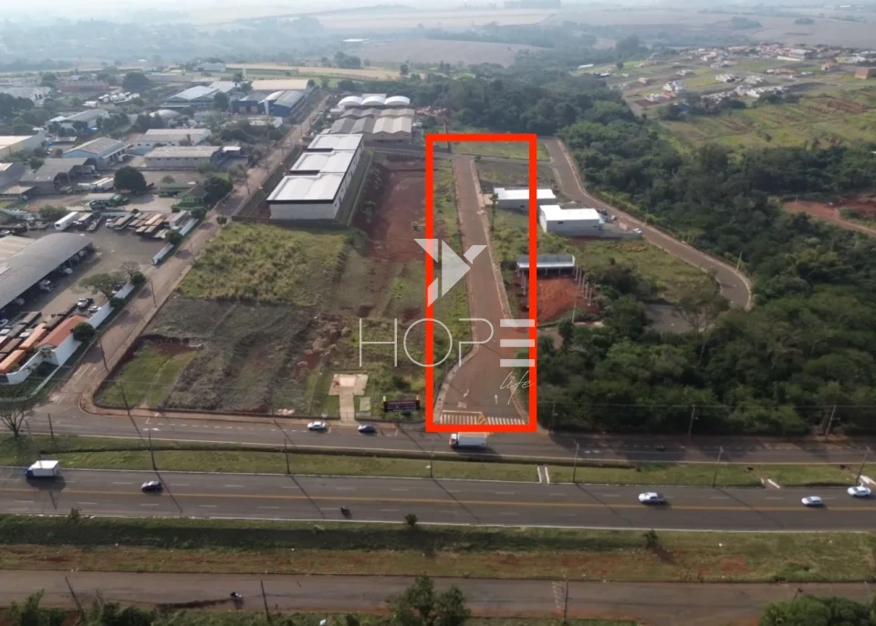 Imagens do imóveis Terreno Industrial à Venda em Ibiporã – 1.250 m² – Zoneamento Industrial e Acesso à BR-369 - Entrada e financiamento com a loteadora