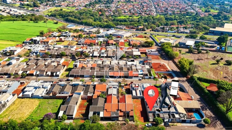 Imagens do imóveis Casa geminada à venda - 81 m² - 3 quartos - 1 suíte - Jardim Montecatini - Região Leste - Londrina PR