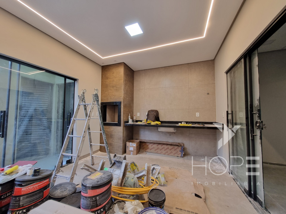 Imagens do imóveis Casa nova no  Condomínio Heimtal Park em Londrina – 3 quartos e área gourmet