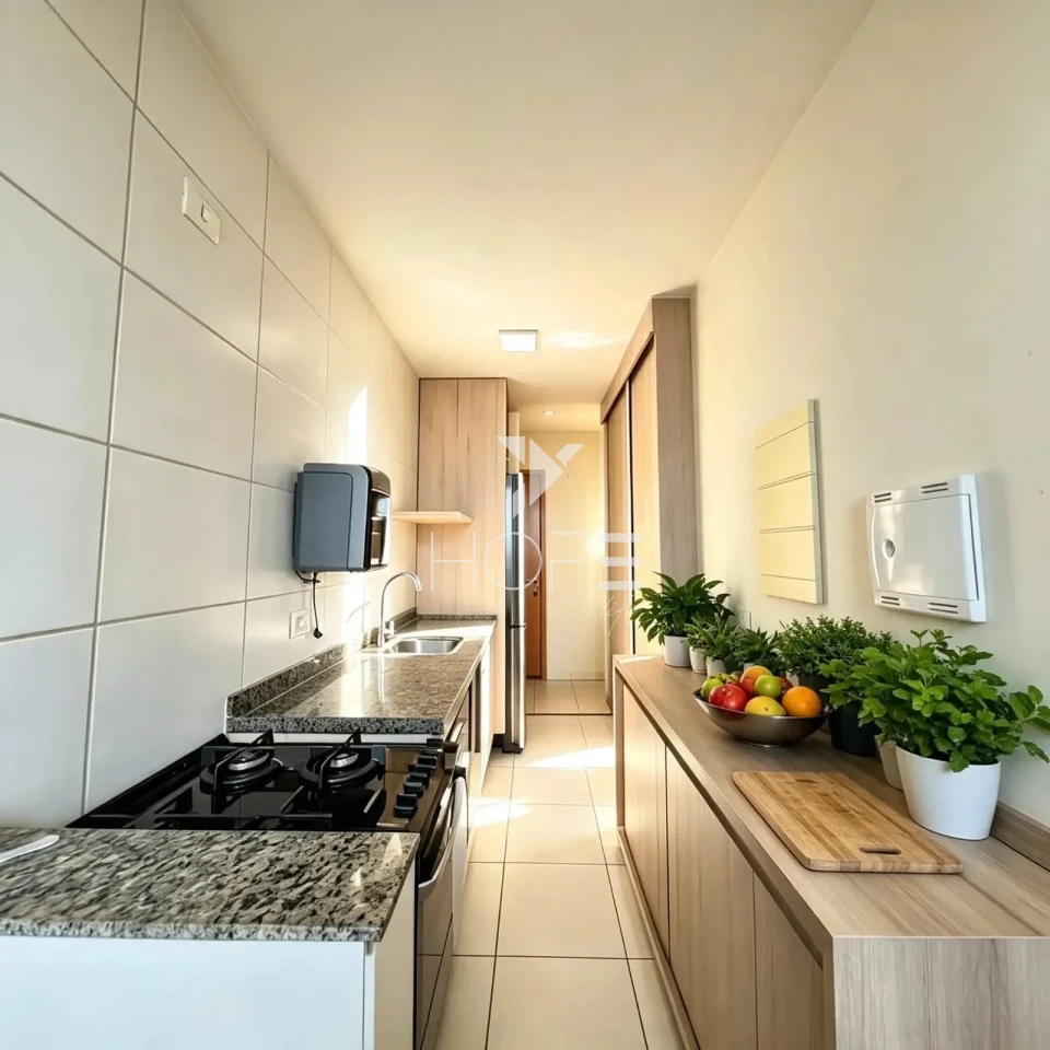 Imagens do imóveis Apartamento à Venda – 66m² – 3 Quartos (1 Suíte) – Edifício Acqua Brasil – Centro – Londrina/PR