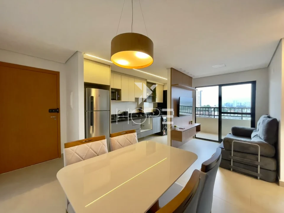Imagens do imóveis Apartamento Mobiliado para Locação – 57m² – 2 Quartos (1 Suíte) – Residencial Le Chalet – Parque Jamaica – Zona Oeste – Londrina/PR