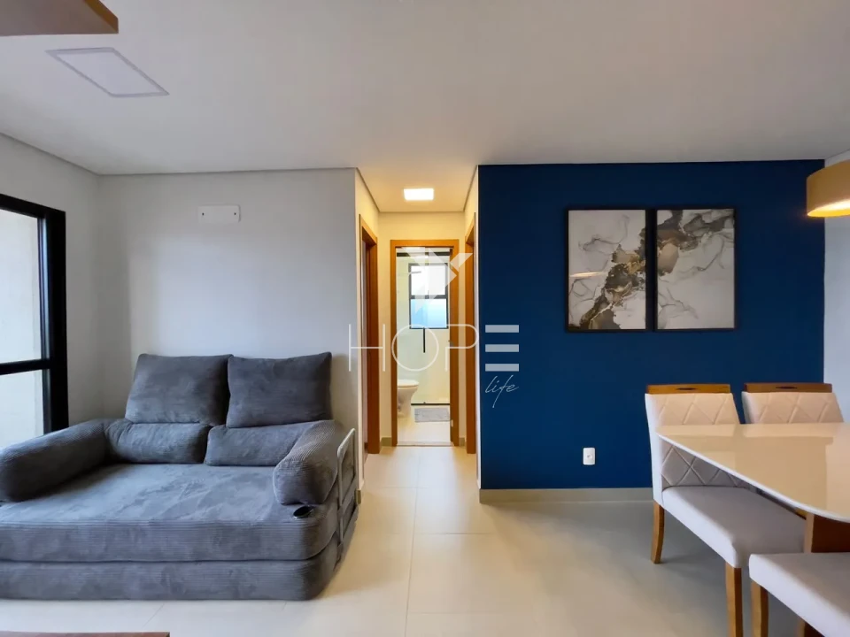 Imagens do imóveis Apartamento Mobiliado para Locação – 57m² – 2 Quartos (1 Suíte) – Residencial Le Chalet – Parque Jamaica – Zona Oeste – Londrina/PR
