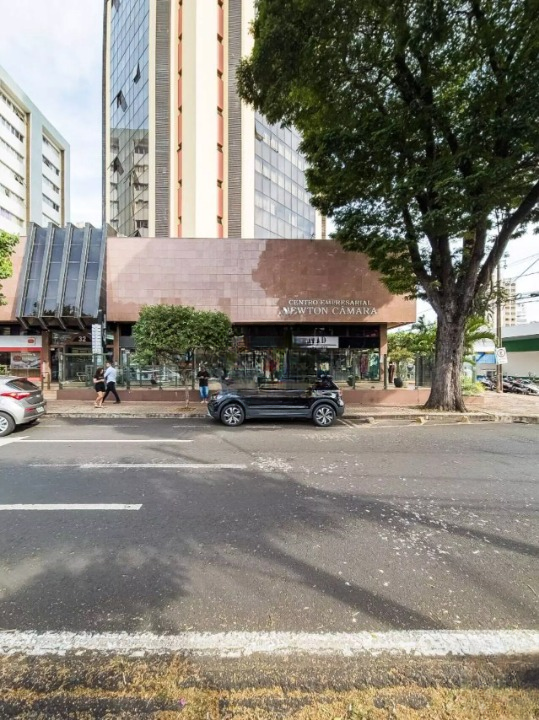 Sala comercial com mobília