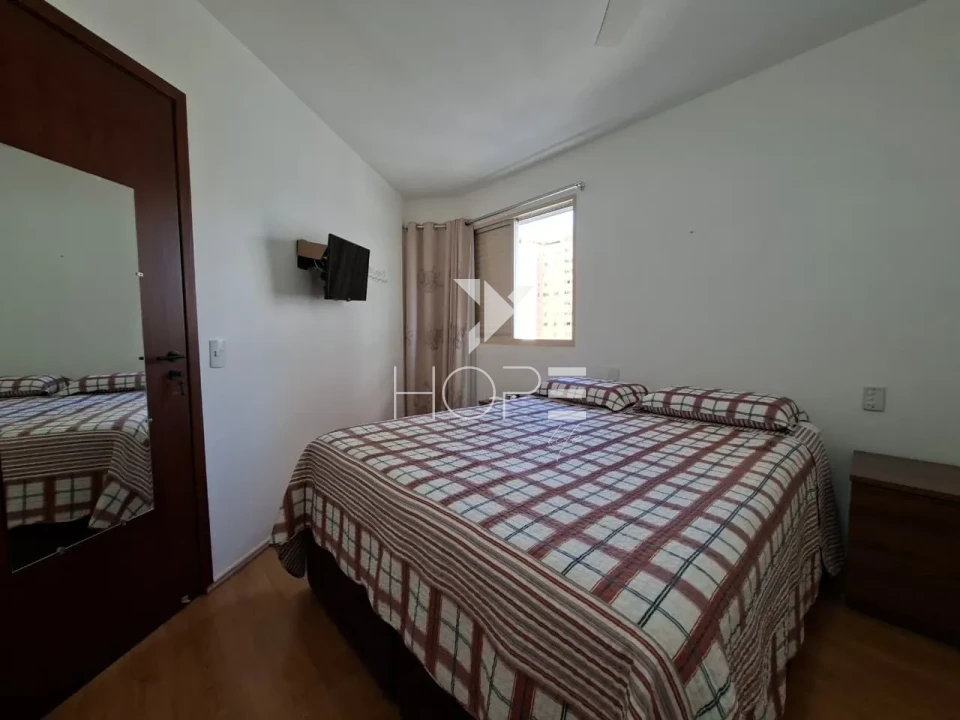 Edifício Granville - Apartamento Mobiliado à venda com 111m² - 3 quartos (1 suíte) - porteira fechada - Centro - Londrina PR