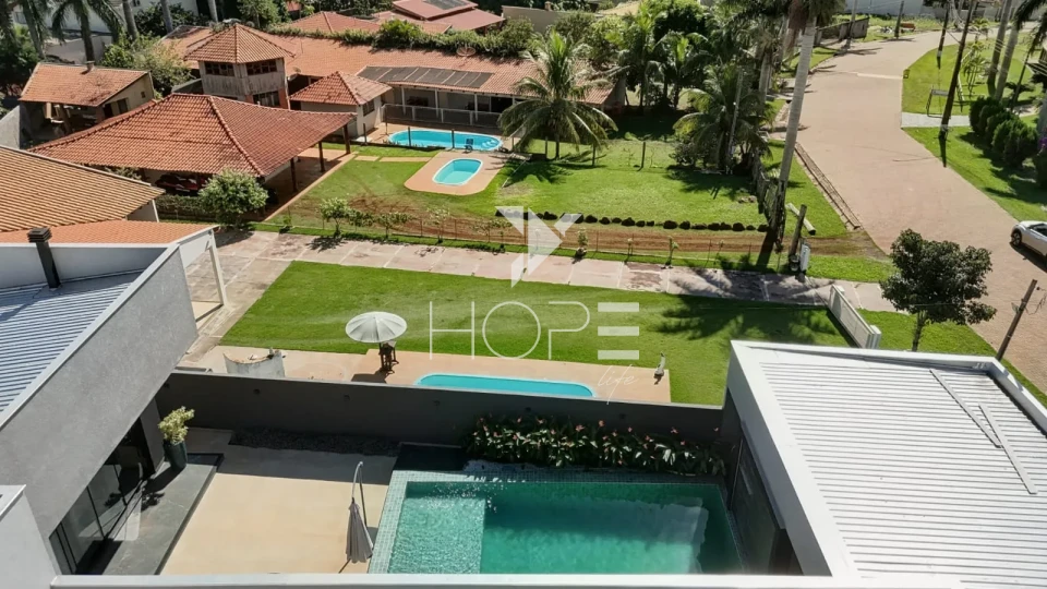 Imagens do imóveis Condomínio Riviera do Poente - chácara de alto padrão à venda com 520 m² - 4 quartos - piscina - porteira fechada - Alvorada do Sul PR