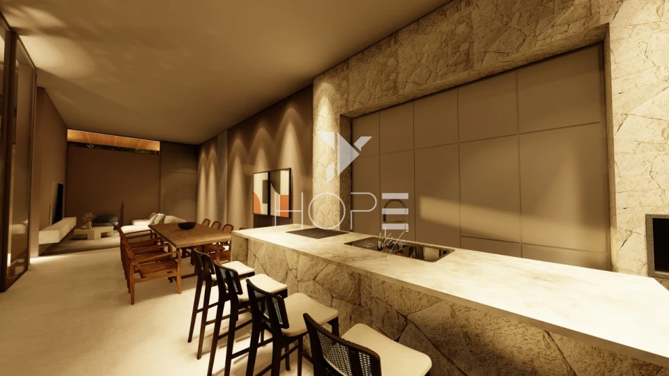 Imagens do imóveis Condomínio Sunset Dream Residence – Casa térrea à venda – 3 suítes – Com piscina - 190m2 area útil - Londrina – Paraná