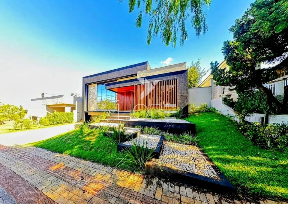 Imagens do imóveis Condomínio Sun Lake - casa térrea à venda com 285m² - 3 suítes - piscina - 4 vagas - Londrina PR