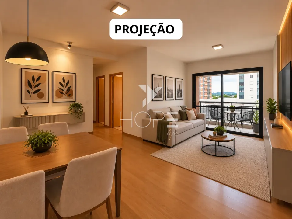 Imagens do imóveis Apartamento Semi Mobiliado à Venda – 69m² – 3 Quartos (1 Suíte) – Upper Jardim Botânico – Terra Bonita – Zona Sul – Londrina/PR