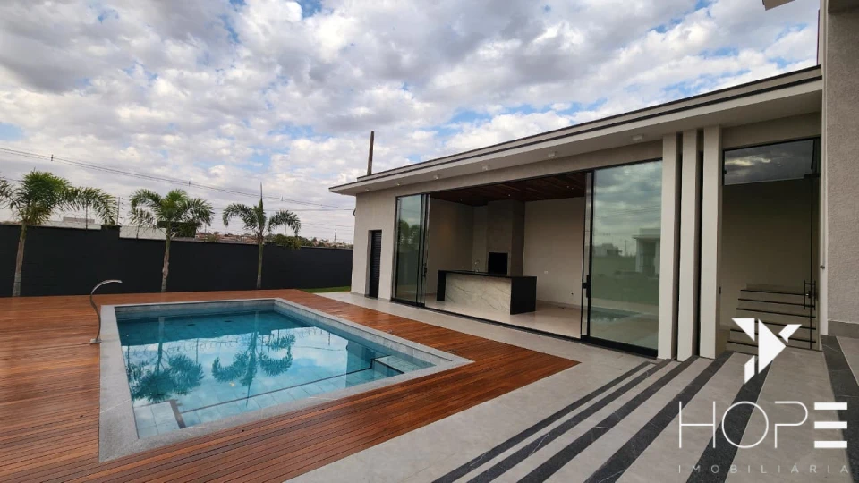 Imagens do imóveis Casa térrea em condomínio fechado à venda – 231m² – 3 quartos com 2 suítes – Loteamento Morada das Flores – Cambé/PR