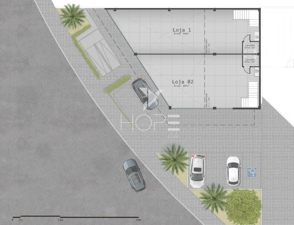 Imagens do imóveis Terreno comercial à venda com 472m² - esquina - projeto aprovado - próximo Av 10 de Dezembro e Santos Dumont - Londrina PR