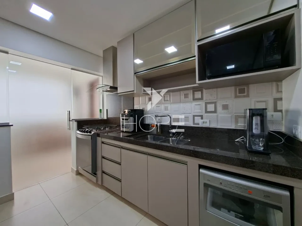 Edifício Granville - Apartamento Mobiliado à venda com 111m² - 3 quartos (1 suíte) - porteira fechada - Centro - Londrina PR