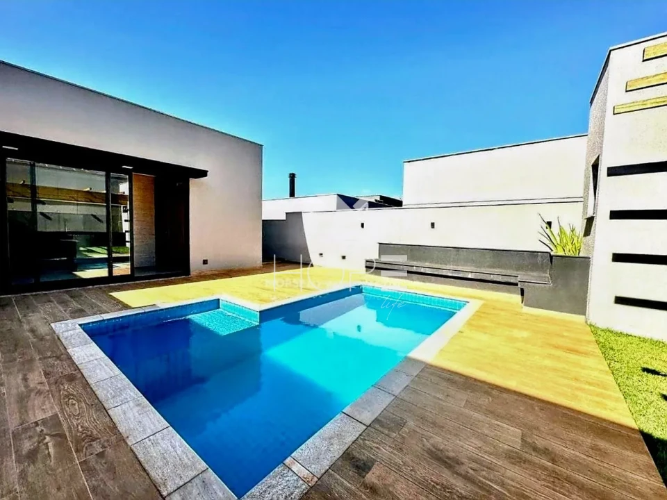 Imagens do imóveis Condomínio Sun Lake - casa térrea à venda com 285m² - 3 suítes - piscina - 4 vagas - Londrina PR