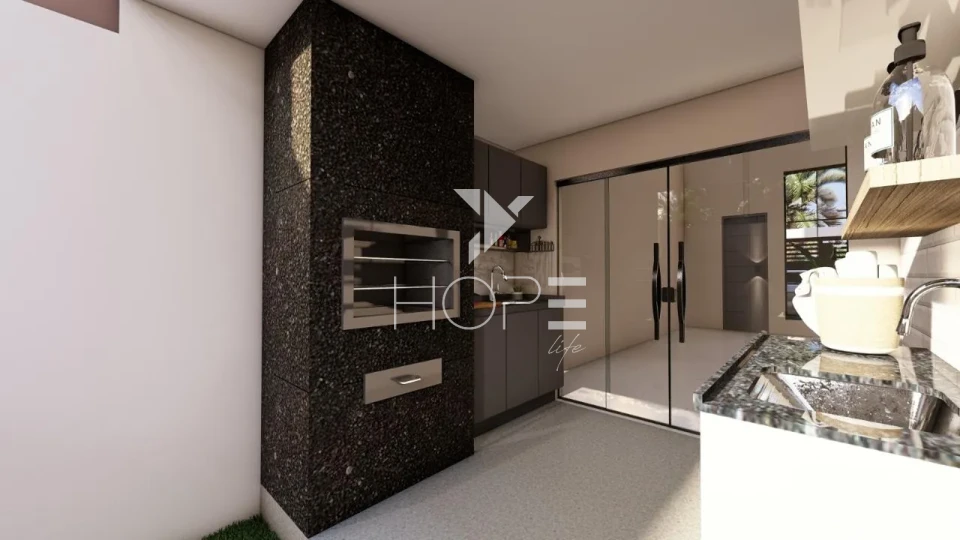 Imagens do imóveis Casa geminada nova à venda  – 03 dormitórios – Gleba Esperança – Londrina/PR