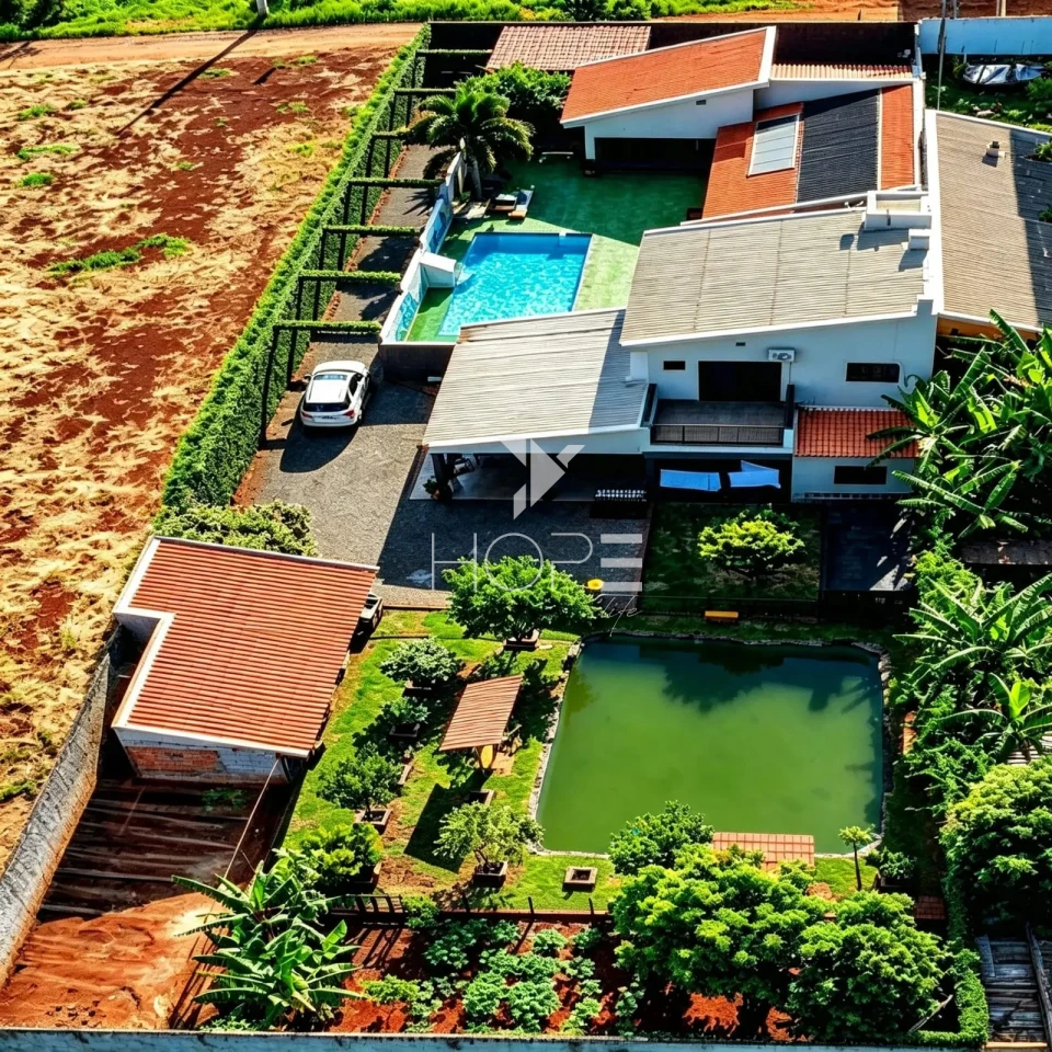 Imagens do imóveis Chácara à Venda com Piscina – 580m² – 4 Quartos (1 Suíte) – Vila Feliz – Apucarana/PR