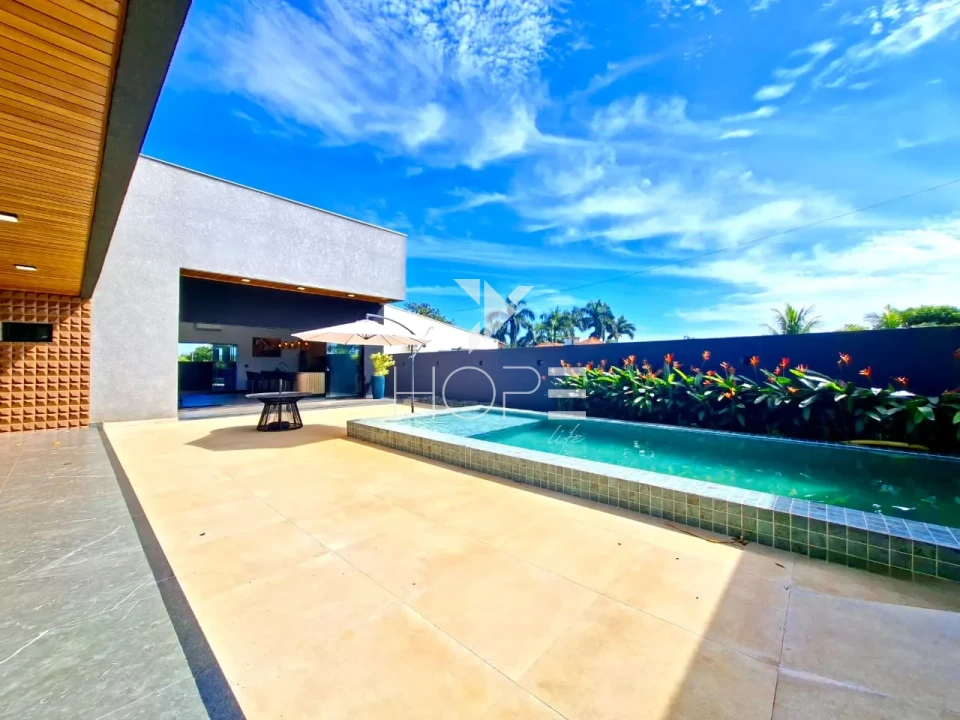 Imagens do imóveis Condomínio Riviera do Poente - chácara de alto padrão à venda com 520 m² - 4 quartos - piscina - porteira fechada - Alvorada do Sul PR