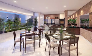 Imagens do imóveis Apartamento para locação Ed. Reserva Santana Residence - 3 quartos (1 suíte) - Gleba Palhano - Londrina Pr