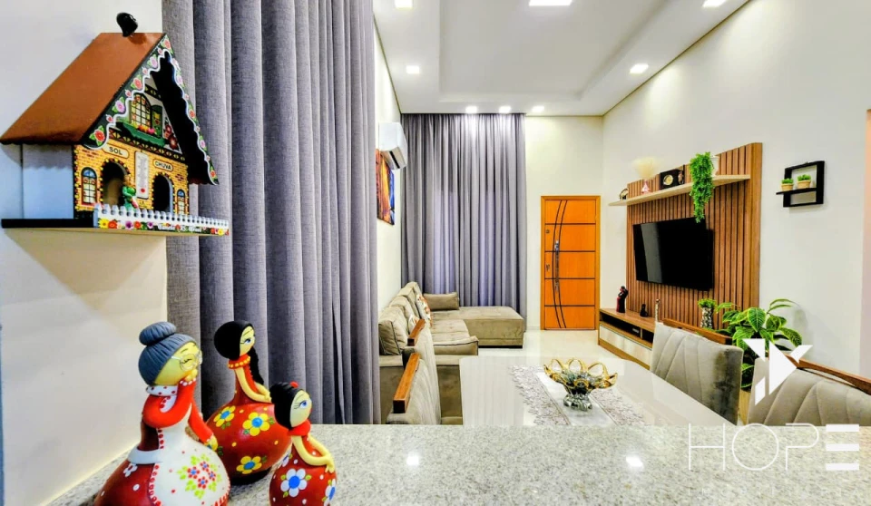 Imagens do imóveis Casa em Condomínio à Venda – 3 Quartos (1 Suíte) – 123m² – Residencial Heimtal Park – Zona Norte de Londrina/PR