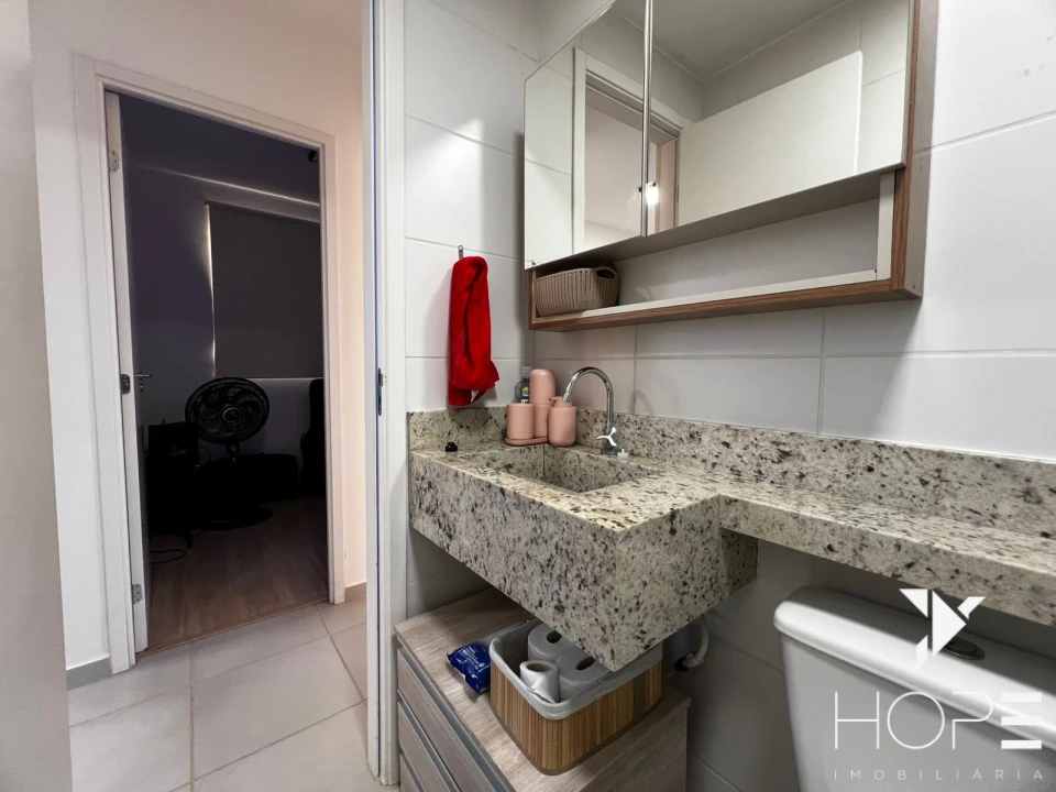 Elegância e praticidade no EOS Residence – apartamento mobiliado com 3 quartos