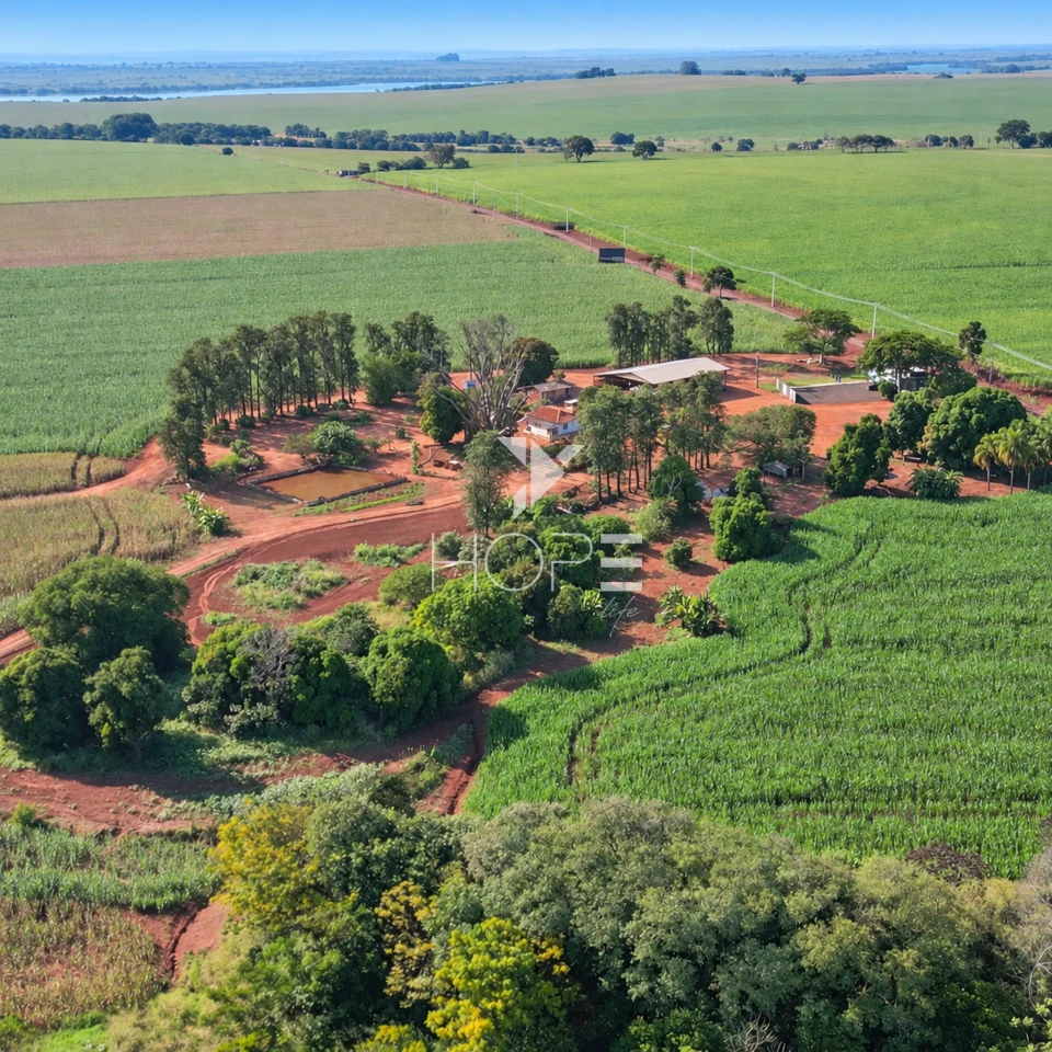 Imagens do imóveis Fazenda á Venda - 755 Hectares - Frente para a Represa do Rio Tibagi - Sertaneja/PR