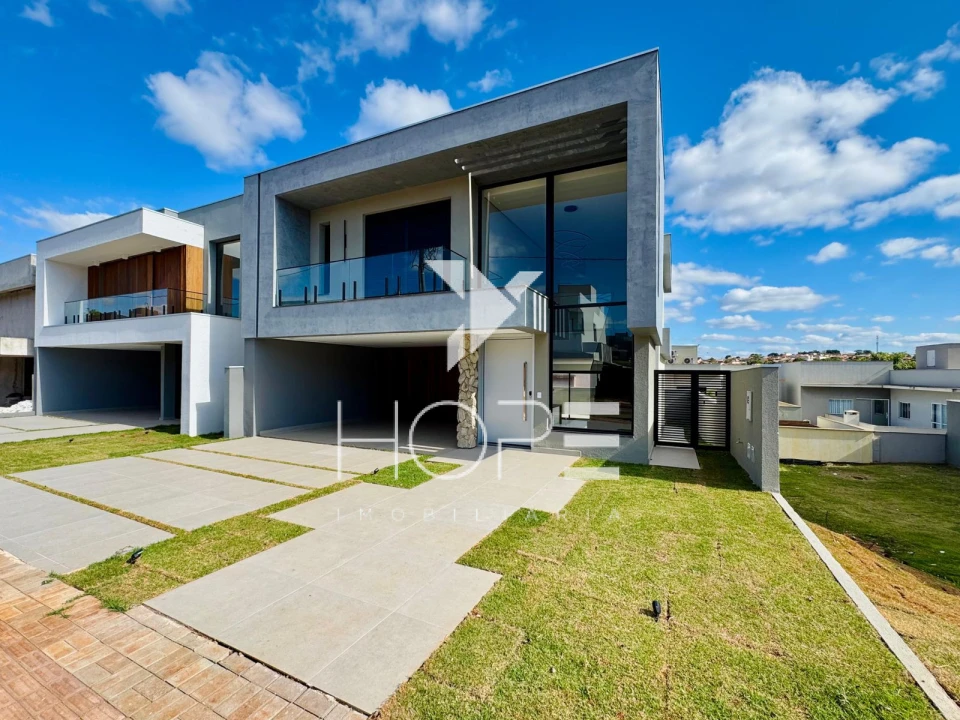 Sobrado Novo à Venda no Condomínio Araçari – 3 Suítes – Parque Tauá
