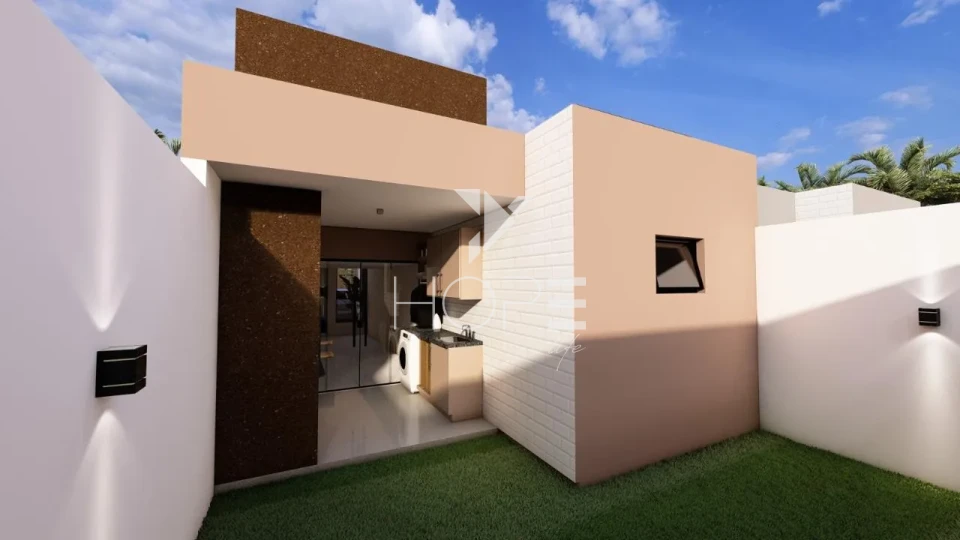 Imagens do imóveis Casa geminada nova à venda  – 03 dormitórios (1 Suíte)  – Gleba Esperança – Zona Oeste -  Londrina/PR