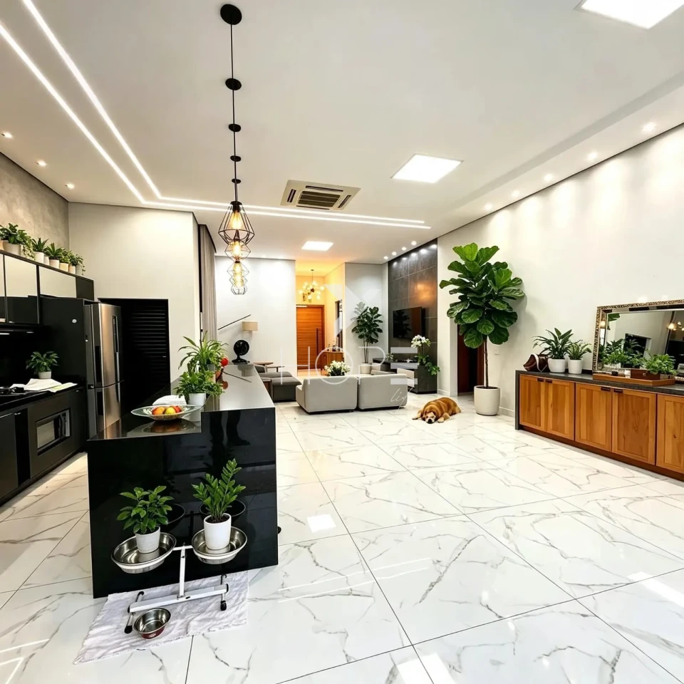 Imagens do imóveis Casa em Condomínio à Venda – 167m² – 3 Quartos (1 Suíte) – Residencial Bellevie – Cambé/PR
