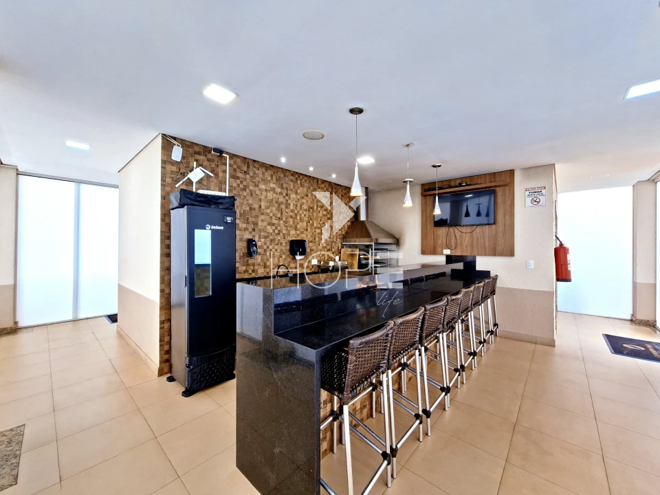 Imagens do imóveis Condomínio Lagoa Dourada - Apartamento à venda com 43m² - 2 quartos - último andar - semi mobiliado - acquaville  - Londrina PR