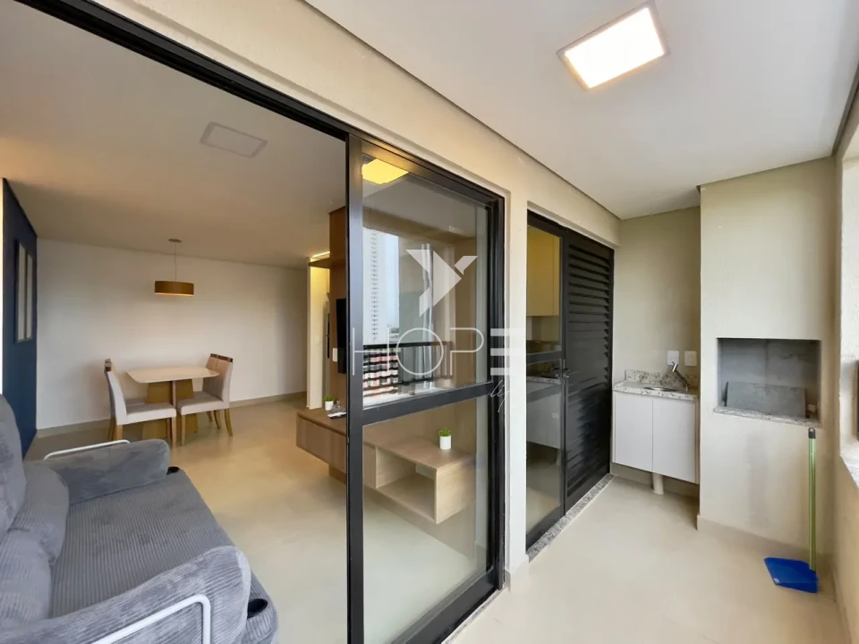Imagens do imóveis Apartamento Mobiliado para Locação – 57m² – 2 Quartos (1 Suíte) – Residencial Le Chalet – Parque Jamaica – Zona Oeste – Londrina/PR