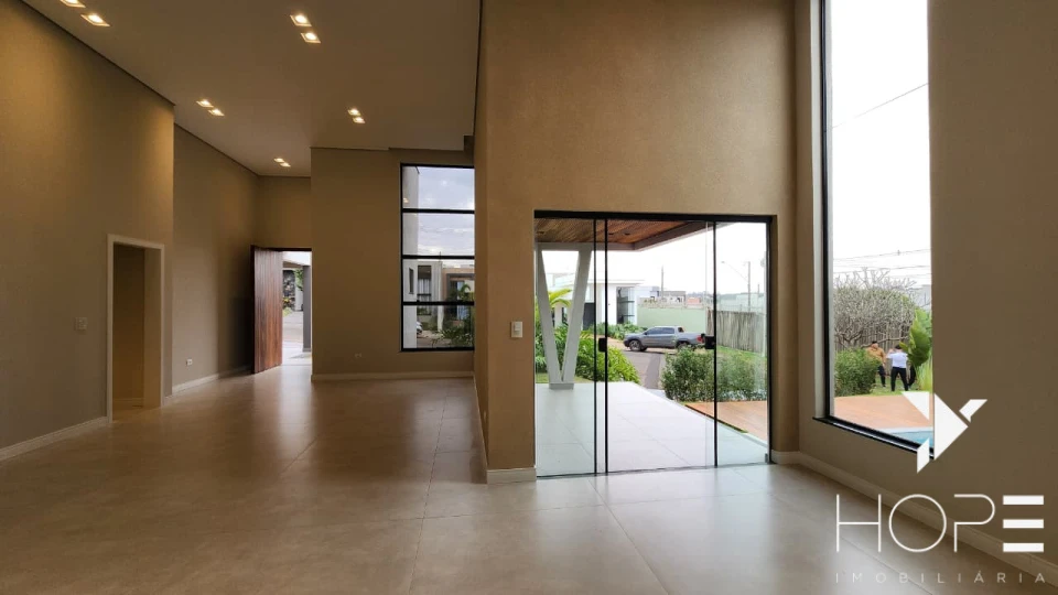 Imagens do imóveis Casa térrea em condomínio fechado à venda – 231m² – 3 quartos com 2 suítes – Loteamento Morada das Flores – Cambé/PR