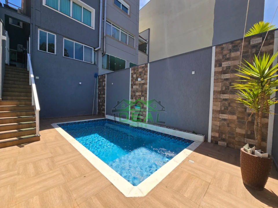 Imagens do imóveis Sobrado para Alugar no Condomínio Recanto City Anastácio, Piscina e Espaço Gourmet