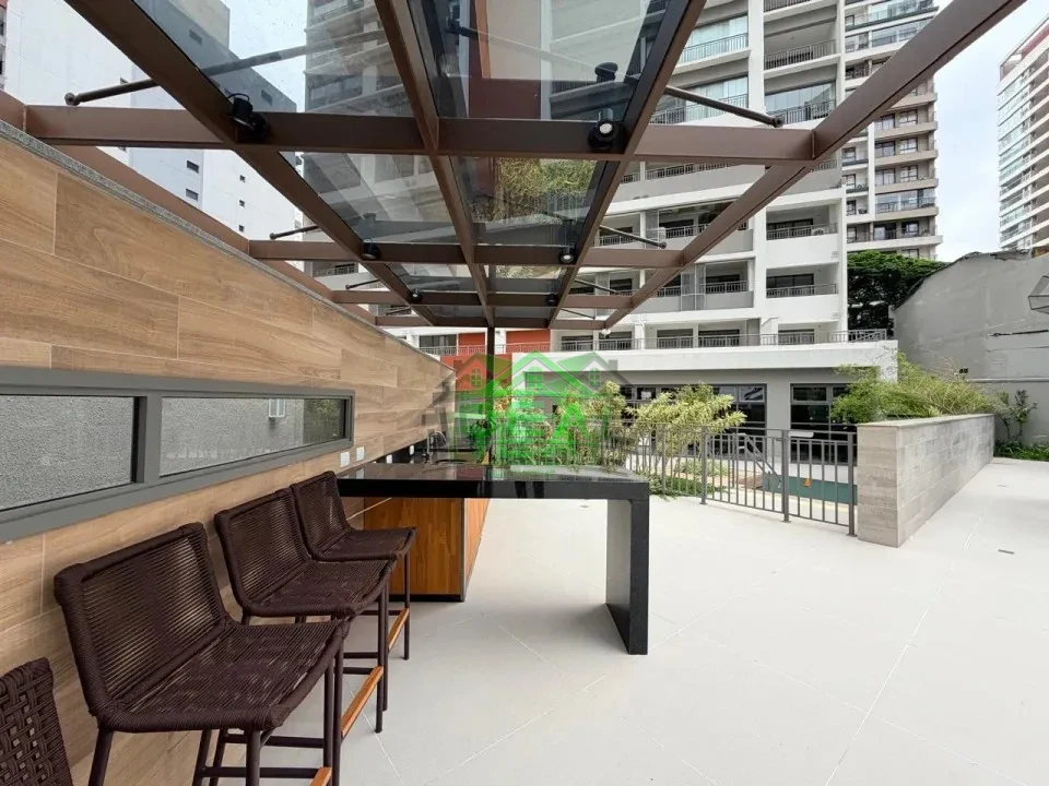 Apartamento para Locação na Vila Madalena, 26m2, Lazer Completo e Sem Vaga