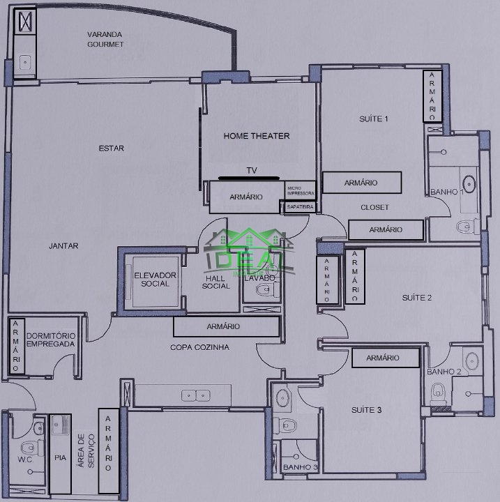 Apartamento para Venda na Vila Leopoldina, 5 dorm, 3 suíte, 3 vagas, 151 m² Imagens do imóveis Apartamento para Venda na Vila Leopoldina, 5 dorm, 3 suíte, 3 vagas, 151 m²