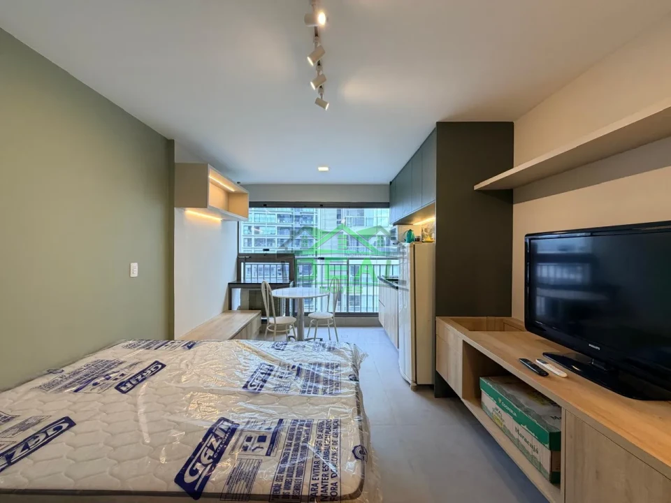 Apartamento para Locação na Vila Madalena, 26m2, Lazer Completo e Sem Vaga