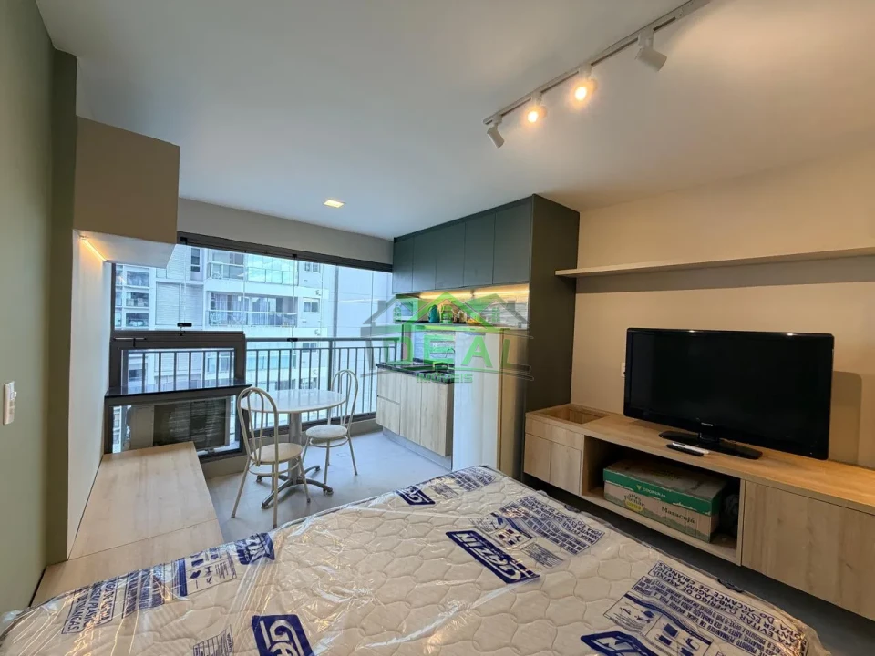 Apartamento para Locação na Vila Madalena, 26m2, Lazer Completo e Sem Vaga