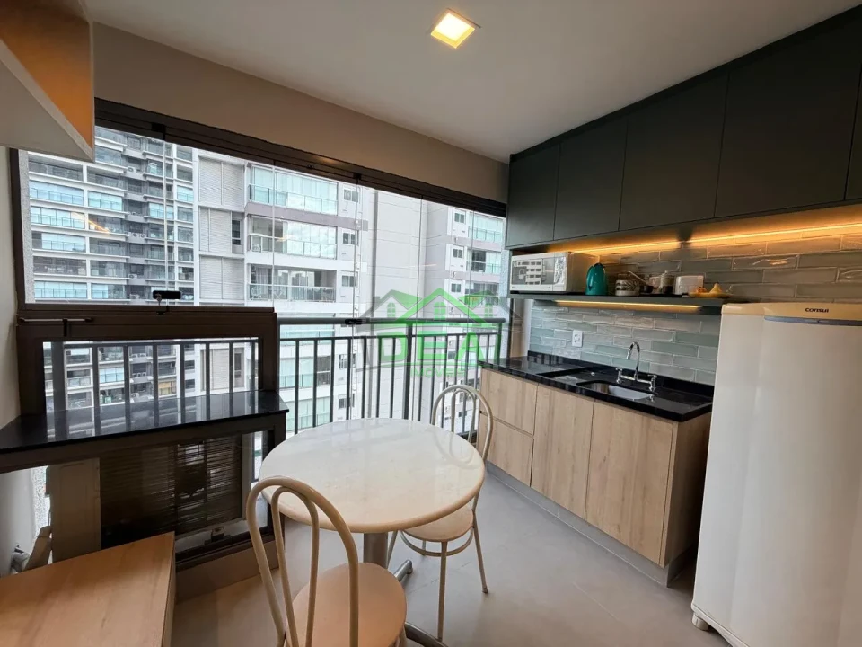Apartamento para Locação na Vila Madalena, 26m2, Lazer Completo e Sem Vaga