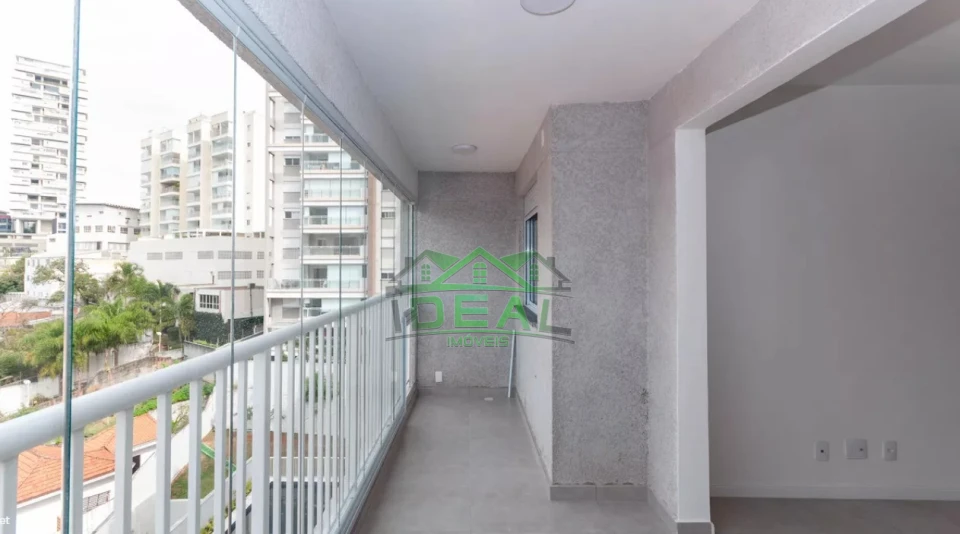 Apartamento Novo para Compra na Vila Romana, Varanda Gourmet, 2 Dorms, 1 Suíte e 1 Vaga