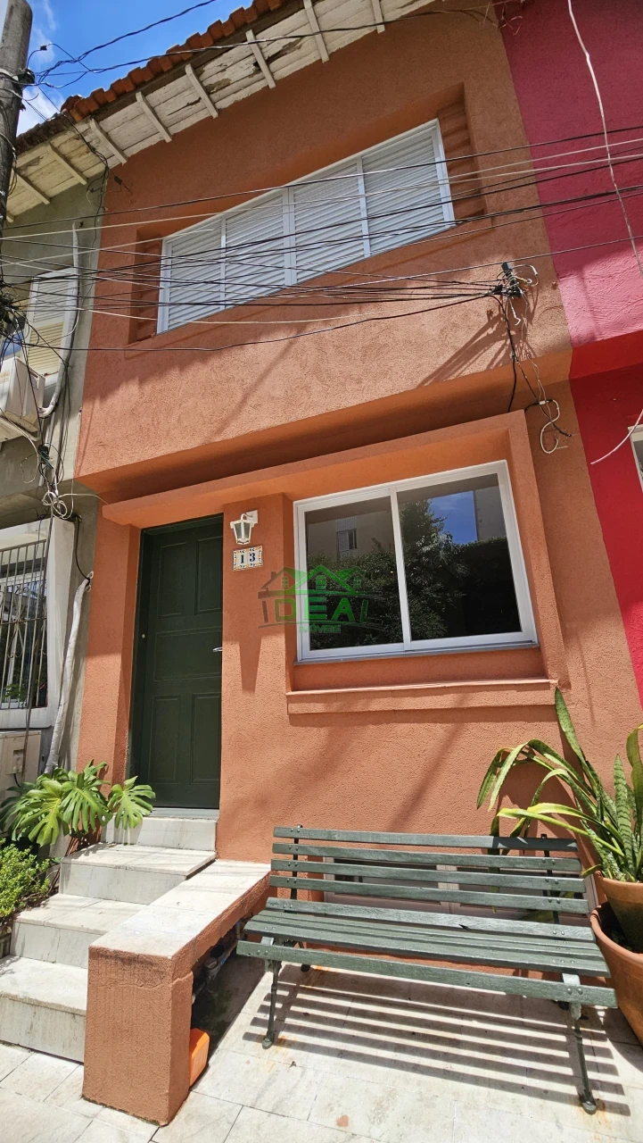 Casa de Vila em Pinheiros para Alugar, 3 dorms,  1 suíte , 1 vaga, 120m²