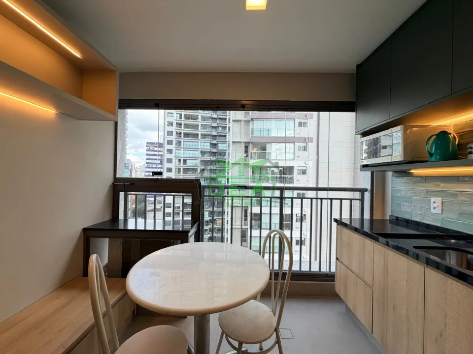 Apartamento para Locação na Vila Madalena, 26m2, Lazer Completo e Sem Vaga