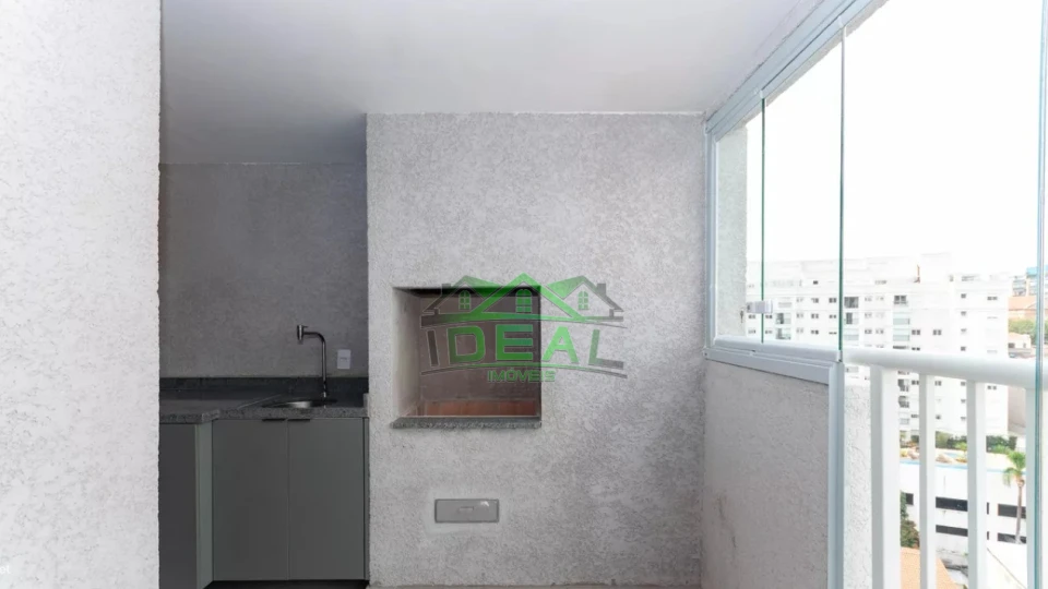 Apartamento Novo para Compra na Vila Romana, Varanda Gourmet, 2 Dorms, 1 Suíte e 1 Vaga