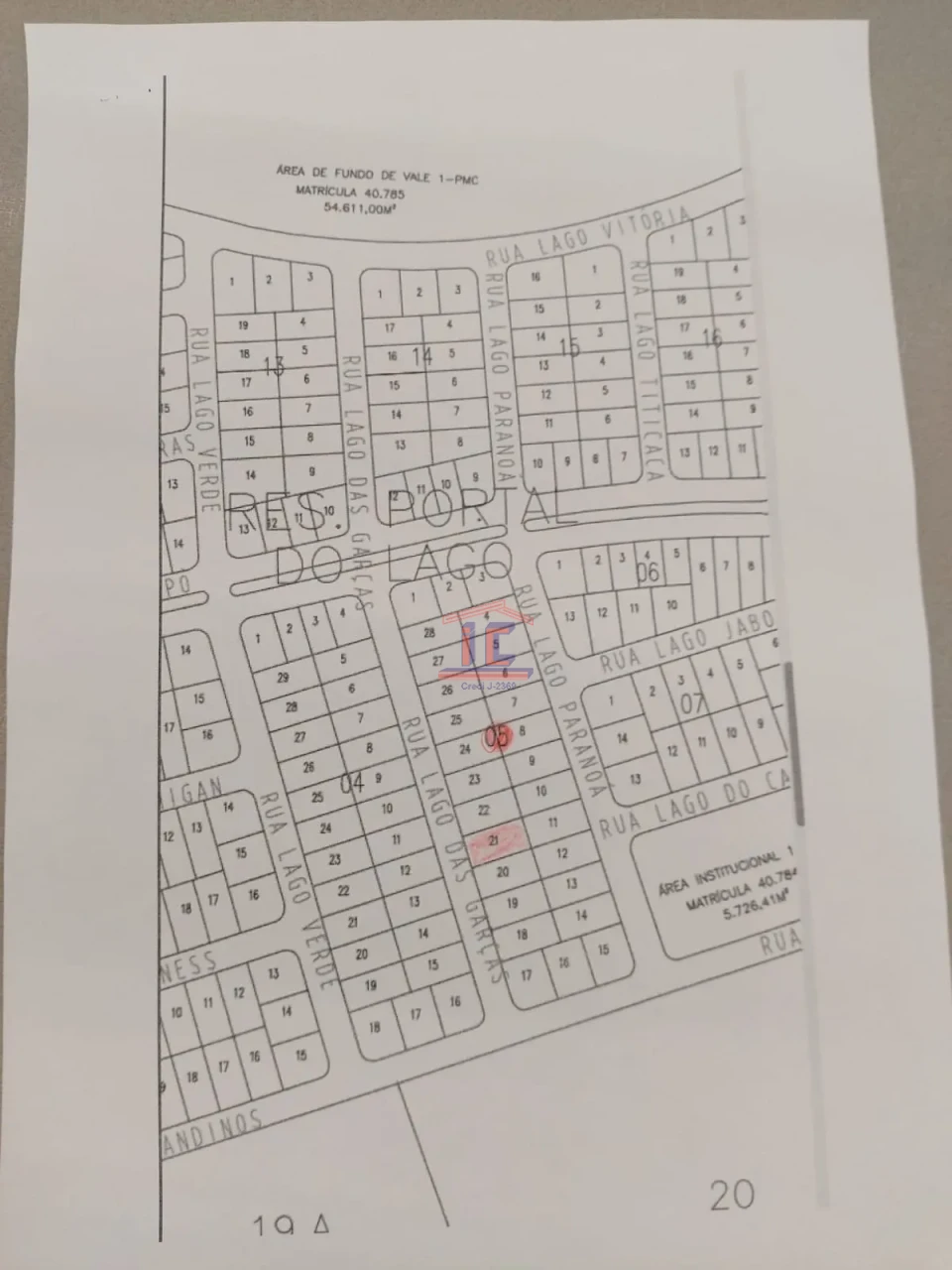 Imagens do imóveis TERRENO RESIDENCIAL PORTAL DO LAGO