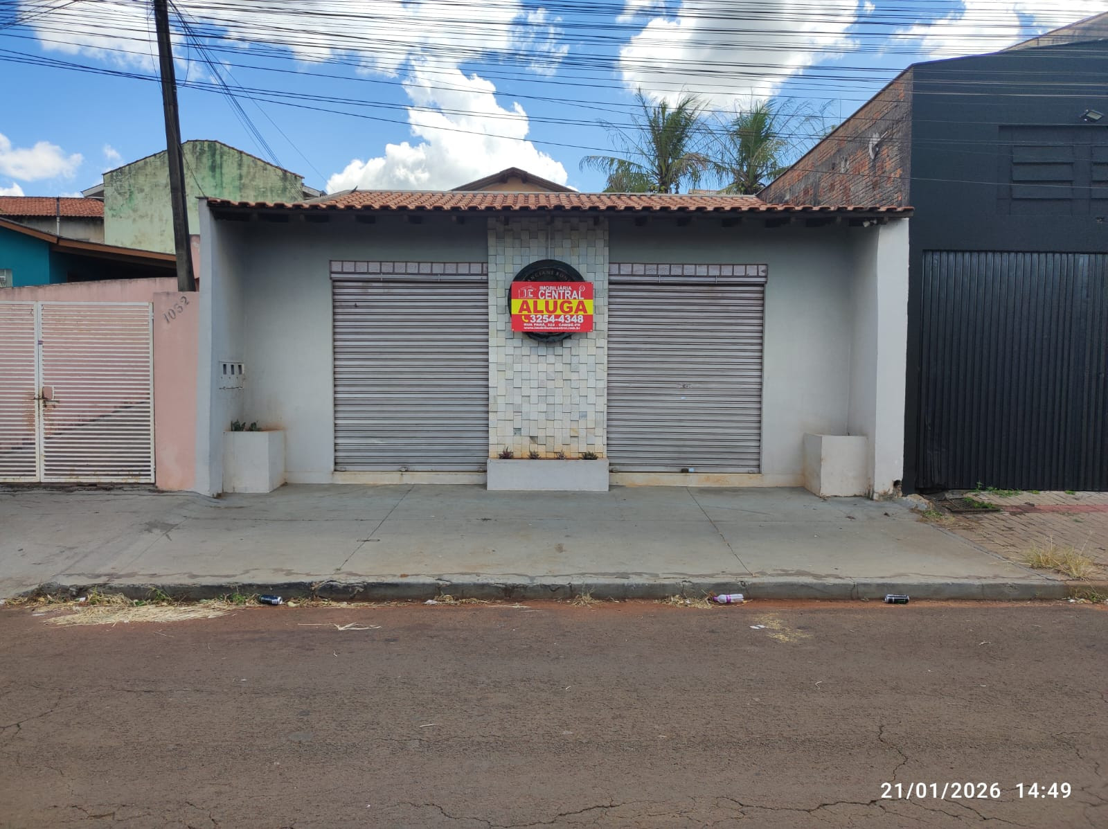 Rua João DallaPria, 1032 - Frente - Pq. Res. Ana Rosa